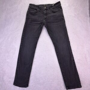 Mavi Jeans Jake Slim Leg Black Men's 34x30 Stretch Denim
